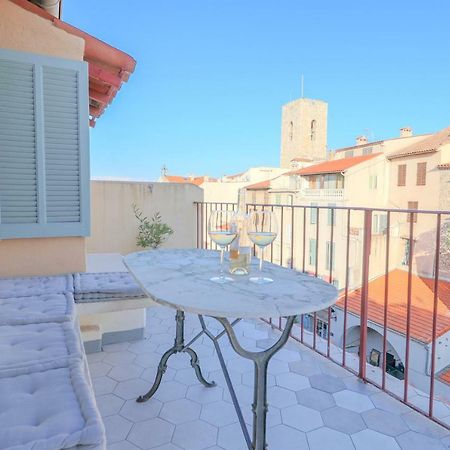Clt - Unique Duplex & Terrace On The Provencal Market Antibes Exteriör bild