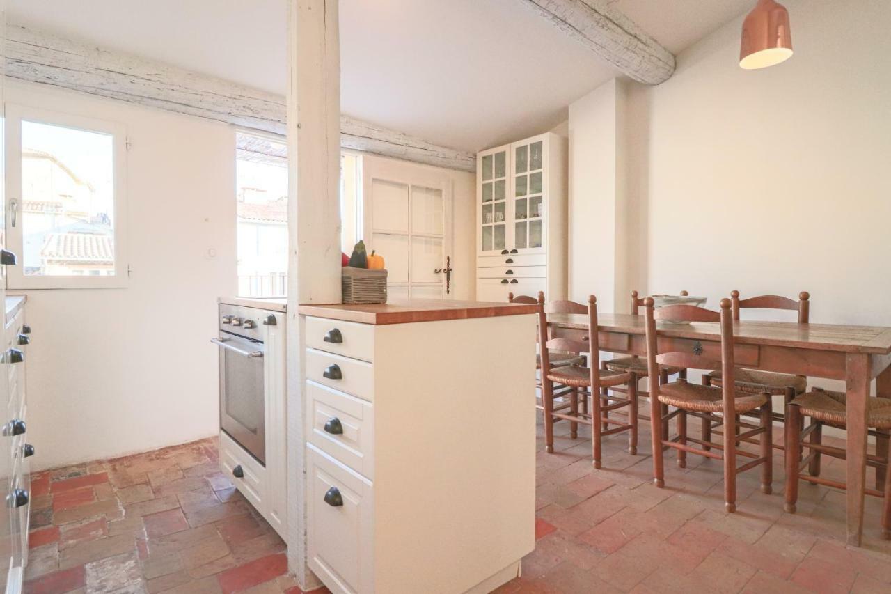 Clt - Unique Duplex & Terrace On The Provencal Market Antibes Exteriör bild