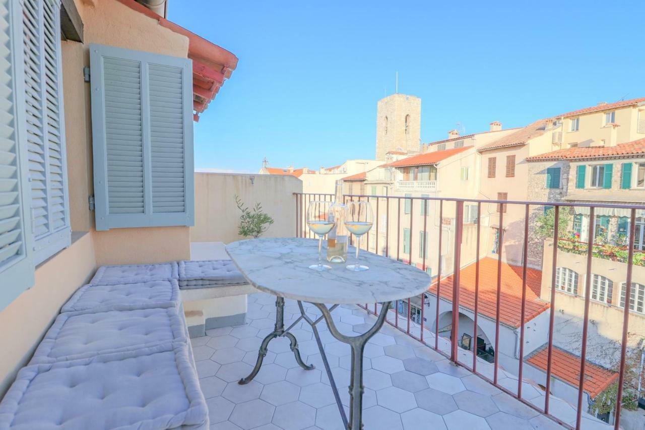 Clt - Unique Duplex & Terrace On The Provencal Market Antibes Exteriör bild