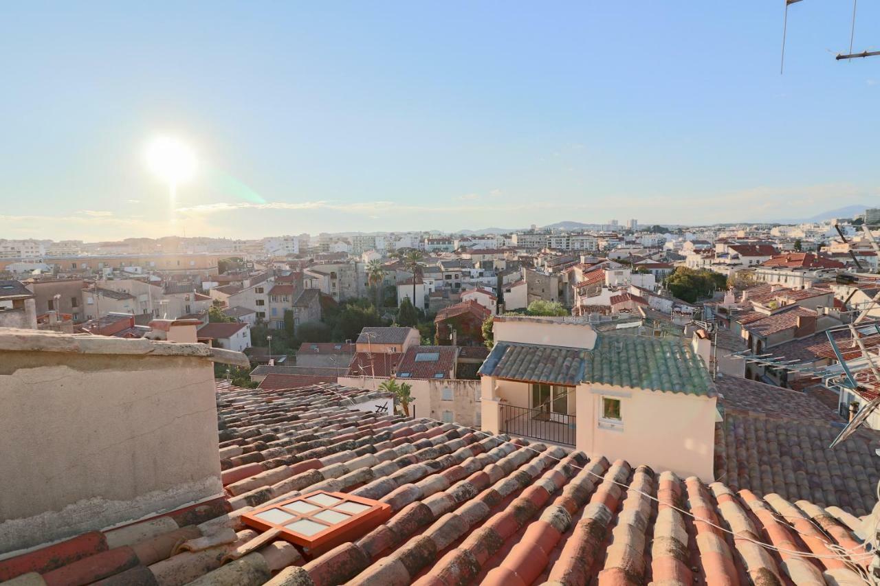 Clt - Unique Duplex & Terrace On The Provencal Market Antibes Exteriör bild